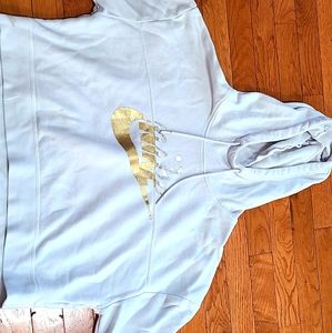 White Nike sweatshirt